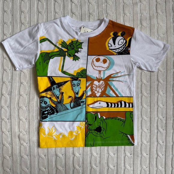 Nightmare Before Christmas 4 T-shirt T Toddler Boys Top NEW Jack Skellington - Picture 1 of 4